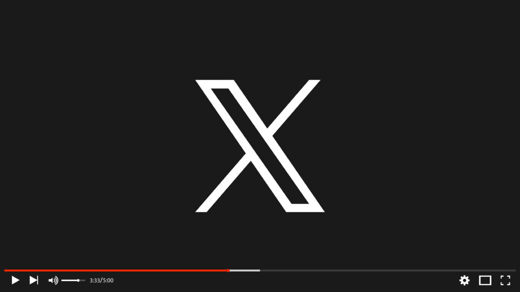 XはYouTubeのように、前回再生を中断した位置から再開するようにする。